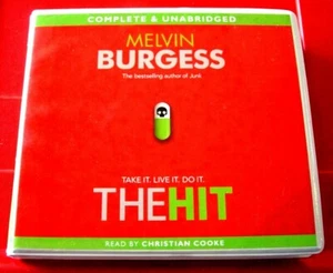 Melvin Burgess The Hit 6-CD UNABR Audio Book Christian Cooke Drugs/Teen Fiction - Imagen 1 de 1