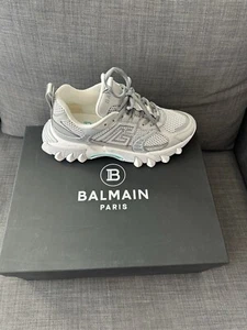 Balmain B-East Lace-Up Sneakers US Size 7 - Picture 1 of 10