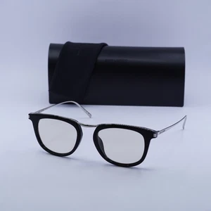 Saint Laurent SL753 003 Sonnenbrille Schwarz/Silber/Hellgelb 50-20-145 Neu Au... - Bild 1 von 6