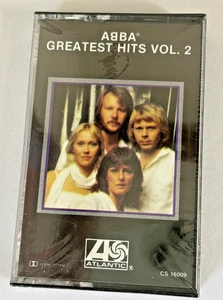 ABBA Greatest Hits Volume 2 Cassette Tape Atlantic 1979 CS 16009 Sealed New - Picture 1 of 7