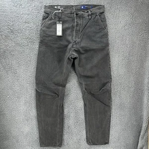 G-STAR Raw Men's 32x34 GRIP 3D Relaxed Tapered Faded Black Denim Button Fly NEW - Picture 1 of 24