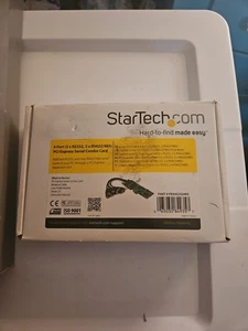 StarTech 4 Port PCI Express PCIe Serielle Kombikarte 2 x RS232 2 x RS422 / RS485 - Bild 1 von 4