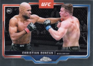 Christian Duncan #51 Base Rookie Card 2025 Topps Chrome UFC - Picture 1 of 2
