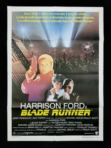 BLADE RUNNER manifesto poster Ridley Scott Harrison Ford Hauer Young Sci-fi 57 - Foto 1 di 1