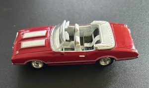 1970 Oldsmobile 442 W-30 Rally Red WHITE 1:43 beautiful detailed bright color - Picture 1 of 11