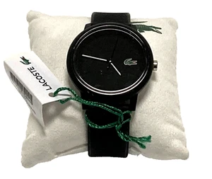 Reloj Lacoste Hombre 12.12 Analógico, Correa Silicona Ajustable Negro, 2011171 - Imagen 1 de 5