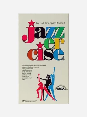 JAZZERCISE VHS MCA 1987 JUDI SHEPPARD MISSETT INTERNATIONAL FITNESS PROGRAM - Image 1 of 3