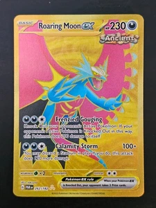 Roaring Moon ex 262/182 - Pokemon Paradox Rift Hyper rare - Picture 1 of 2