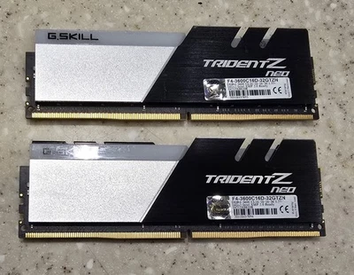 G.SKILL Trident Z Neo Series (XMP) DDR4 RAM 32GB (2x16GB) DDR4-3600 CL16 - Image 1 of 2