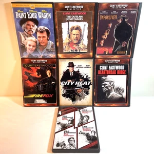 10 CLINT EASTWOOD MOVIES (DVD Lot) Action Crime Drama Thriller War Western - Picture 1 of 23