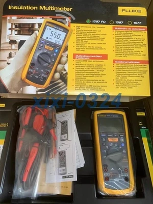 1pcs NEW  FLUKE  1587FC   Insulated multimeter   DHL shipping - Image 1 of 3