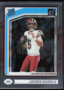 2024 chiaramente Donruss Jayden Daniels Rookie #52 - Foto 1 di 2