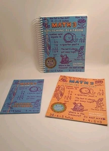 Teaching textbooks 3rd grade Math 3 Complete Set Student Worktext CD Answers Kit - Picture 1 of 9