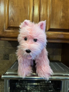 BUILD A BEAR ROSA DARLING WESTIE YORKIE 16 ZOLL STOFFTIER PLÜSCHTIER HUND TIER WELPE - Bild 1 von 10