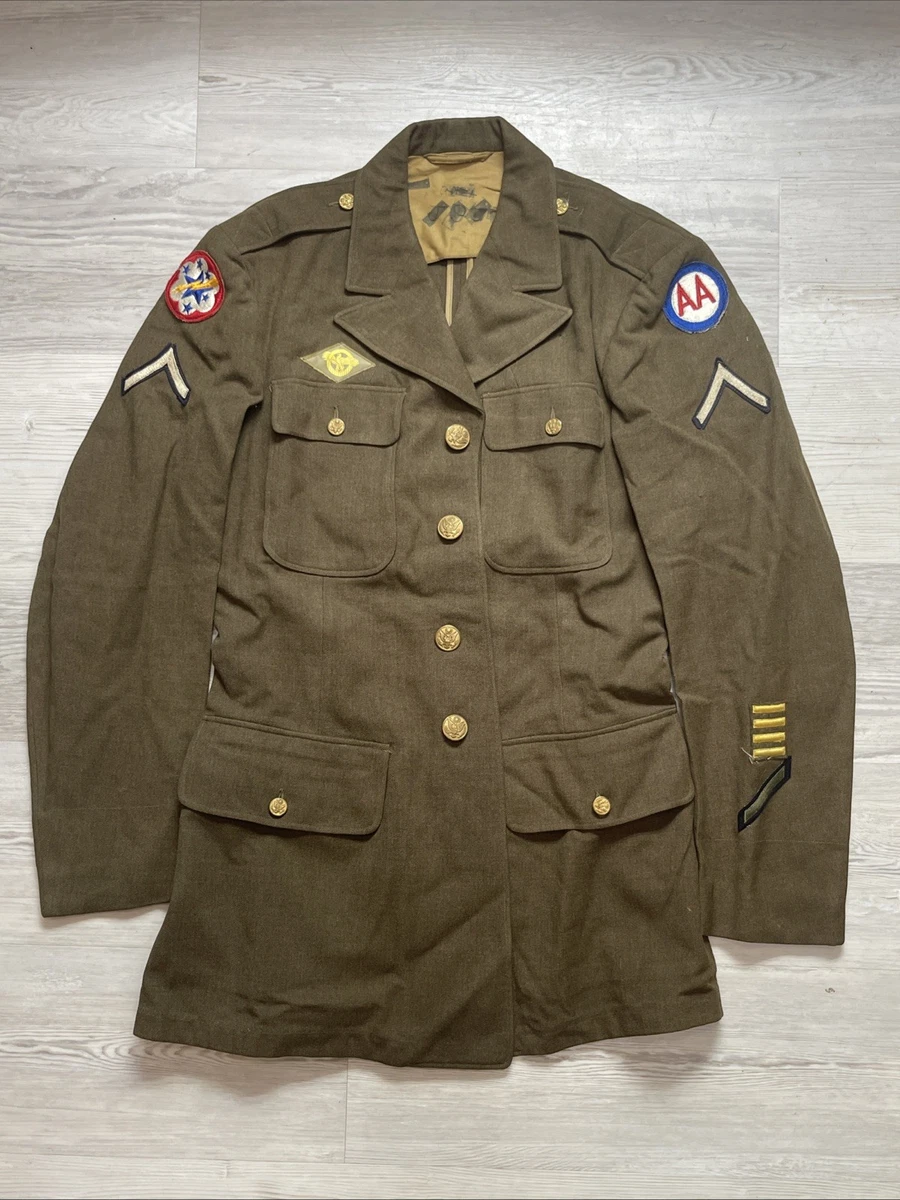 老式空军制服印第安纳原装ww2 收藏我们制服| eBay
