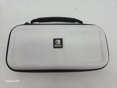 Nintendo Switch Lite Harx Shell Carrying Case Nylon Black and White Carry Case - Image 1 of 4