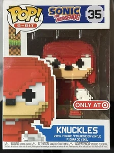 Funko Pop! Knuckles #35 - 8-Bit - Sonic the Hedgehog - Target Exclusive - Picture 1 of 5