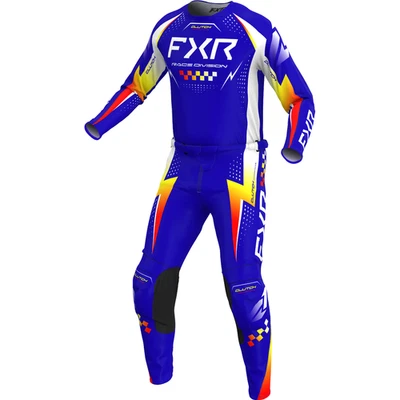FXR RACING FXR YOUTH Clutch 2026 MX Kit Combo Royal/Yellow/Red