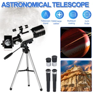 Beginner Astronomical Telescope Night Vision For HD Viewing Space Star Moon USA - Picture 1 of 19