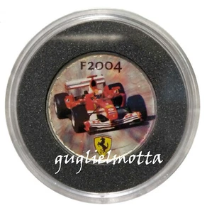 FERRARI F 2004 MEDAGLIA GP 500 LIRE CARAVELLE BOLAFFI - Imagen 1 de 4