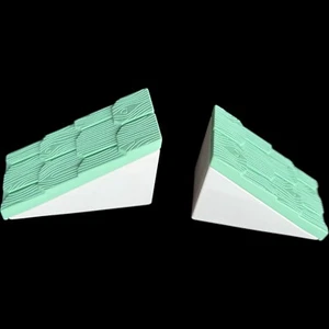 Lego Duplo 4860 Pastel Mint Green White Shingled Roof Slate - Picture 1 of 5