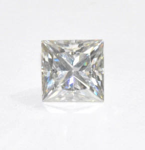 8 Ct White Lab Created Diamond Princess Cut For Jewelry VVS1 Color F Certified - Picture 1 of 5