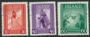 ICELAND. Leifr Eiricsson, juego de 3, en muy buen estado usado (PH1485) - Imagen 1 de 1