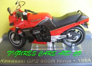 1/24 MOTO CLASSIQUE KAWASAKI GPZ 900 R NINJA 1984 MOTORCYCLE NEUF BOITE - Imagen 1 de 1