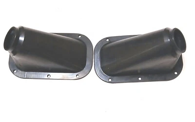 NEW 1964 to 1969 Lincoln Continental Rear Door Jamb Rubber Wiring Boots 1-Pair - Image 1 of 4