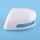 Left Side Door Wing Mirror Cover Cap Trim White Fit for Honda Civic 9th 2012-15