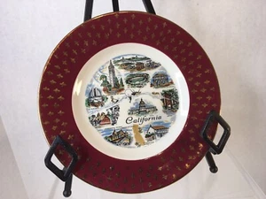 Vintage Homer Laughlin Cavalier Shape California State 7.25” Plate 1950s - Picture 1 of 6