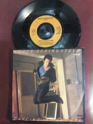 Bruce Springsteen 7” IMPORT Vinyl 45 Dancing In The Dark RARE Pink 1984 CBS LP - Image 1 of 4