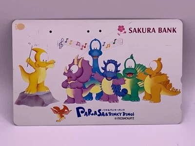 Sakura Bank Parasa Japanese Used Telephone Card Made in Japan Japan Japanese - Image 1 of 4