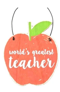 Best Teacher Plaque Greatest Teacher - Picture 1 of 3