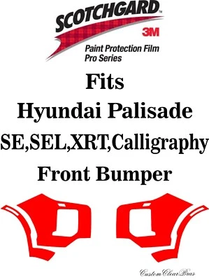 Película de protección de pintura 3M Scotchgard serie Pro para Hyundai Palisade 2023 2024 Foto 1 de 3