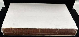 Lighthouse Leuchtturm Premium Leather Stockbook 9 x 12 Model: LZS 4 / 24 BR NEW - Picture 1 of 4