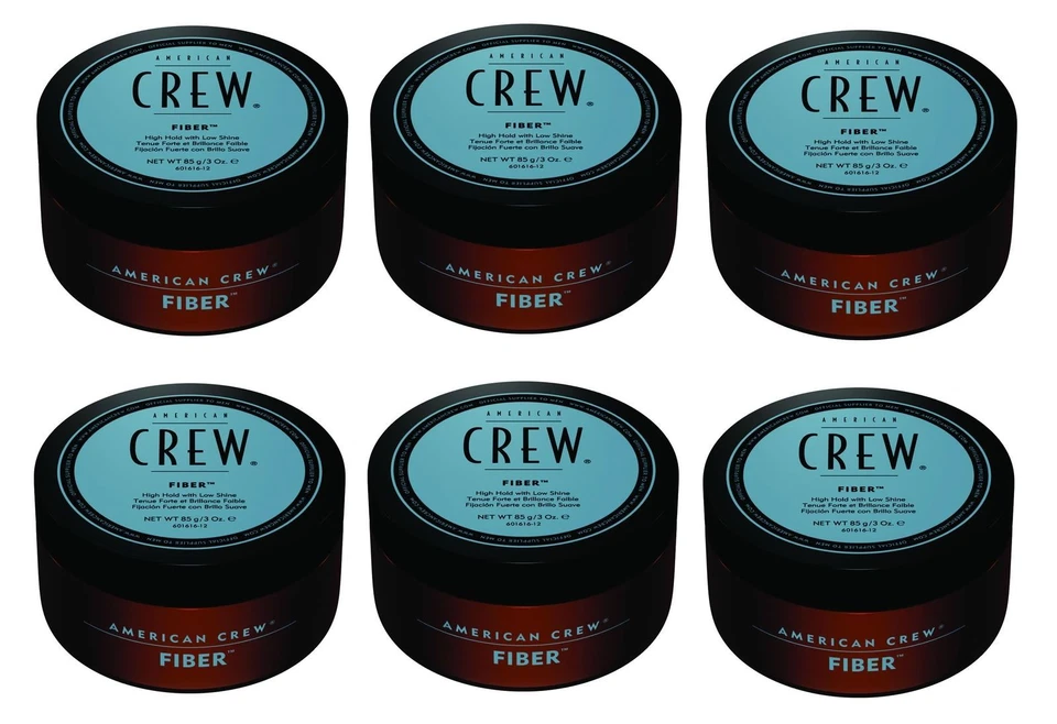 AMERICAN CREW FIBER. TEXTURE, MATT FINISH. STRONG HOLD. LARGE 85G WAX x 6 - image 1 of 1
