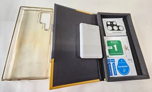 NEW Samsung Galaxy S22 Ultra 5G Camera Protection Lens Protect + Clear Cover Use - Picture 1 of 5