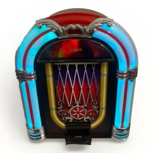 ION Jukebox Led Neon Player IPhone/IPAD/ IPOD Touch 3.5 MM Jack - Picture 1 of 11