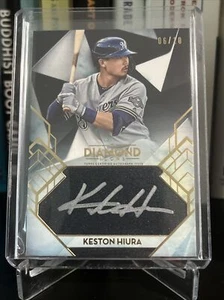2020 TOPPS DIAMOND ICONS KESTON HIURA SILVER INK AUTO AUTOGRAPH /10 BREWERS - Picture 1 of 3