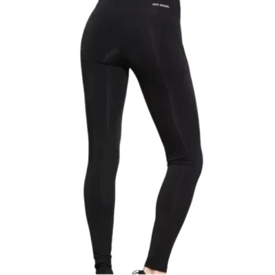 Ivy Park Black High Rise Sculptured Leggings white logo on back XXS - Image 1 of 4