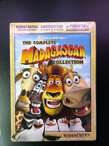 THE COMPLETE MADAGASCAR COLLECTION - 3 Movie Set DVD NEW/SEALED - Picture 1 of 4