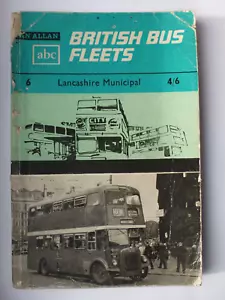 Ian Allan abc British Bus Fleets Lancashire Municipal (second edition) 1965 - Picture 1 of 1