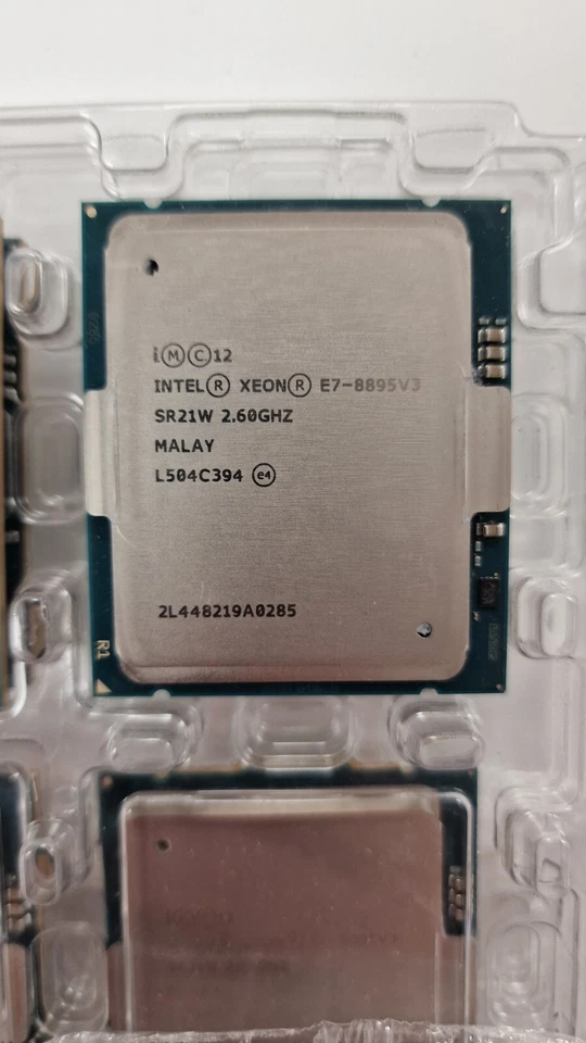 Intel Xeon E7-8895 V3 2.60GHz 18Core 36Threads 45MB Cache LGA2011-v3 175W  SR21W - Image 1 of 1