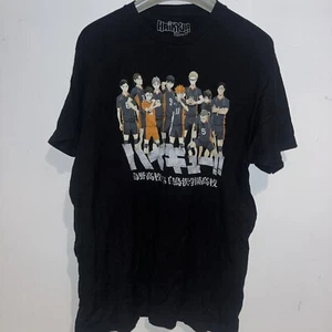 Haikyuu 3rd Season T-Shirt - Black UK Size L - Manga Anime - Picture 1 of 4