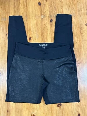 Forever 21 Mujer Leggings Negro Atletismo Comodidad Yoga Gimnasio Talla Pequeña Foto 1 de 4