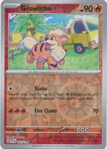 Growlithe 031/198 Reverse Holo Scarlet and Violet SV1 Pokemon Card NM - Imagen 1 de 1