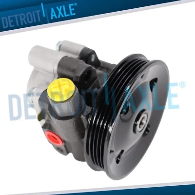 Power Steering Pump w/Pulley for 2004 2005 2006 Toyota Camry Solara Lexus RX330 - Image 1 of 4