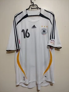 Deutschland 2006 2008 Home Shirt Lahm #16 Fußball Trikot Adidas 088339 Fußball 2XL - Bild 1 von 11