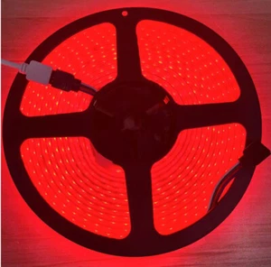 5M 5050 RGB 600LEDs IP68 Tube Waterproof LED Strip Light Boat Car Underwater 12V - Picture 1 of 9